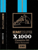 Compact Cassette:  EMITAPE - X1000 90