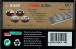 Compact Cassette: BASF  - Chrome Maxima II 90