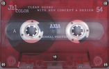 Compact Cassette: FUJI AXIA - J`z 1 Color 54