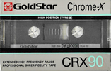 Compact Cassette: GoldStar / LG Goldstar - CRX 90