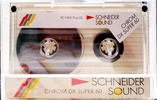 Compact Cassette: Unknown Schneider -  60