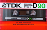 Compact Cassette: TDK  - D 90