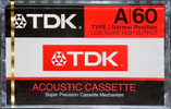 Compact Cassette: TDK  - A 60