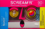 Compact Cassette: 3M Scotch - Scream`R 90