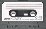 Compact Cassette: 3M Scotch - Classic 45