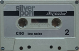 Compact Cassette: Unknown Silver Pon -  90