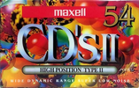 Compact Cassette: Maxell / Hitachi Maxell - CD's II 54