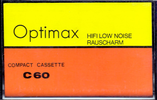 Compact Cassette:  Optimax -  60