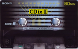 Compact Cassette: Sony  - CDix II 80