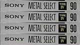 Compact Cassette: Sony  - Metal Select 90