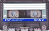 Compact Cassette: Sony  - EF 60