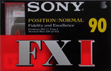 Compact Cassette: Sony  - FX I 90