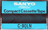 Compact Cassette:  Sanyo -  90