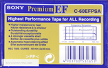 Compact Cassette: Sony  - EF Premium 60