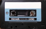 Compact Cassette: Unknown Maxwell -  90