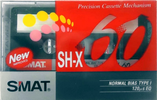 Compact Cassette: Sunkyong Magnetic Limited (SKM) Smat - SH-X 60