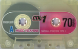 Compact Cassette: Maxell / Hitachi Maxell - Music Vitamins 70