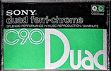 Compact Cassette: Sony  - Duad 90