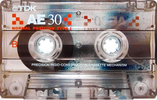 Compact Cassette: TDK  - AE 30