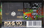 Compact Cassette: Maxell / Hitachi Maxell - MX-S 90