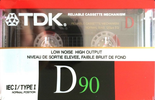 Compact Cassette: TDK  - D 90