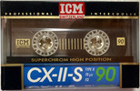 Compact Cassette: ICM  - CX-II-S 90