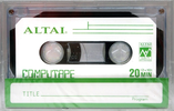 Compact Cassette: Unknown Altai -  20