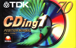 Compact Cassette: TDK  - CDing 1 70