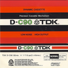 Compact Cassette: TDK  - D 90