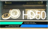 Compact Cassette Denon HD 50 "HD50M" Type II Chrome 1987 Japan