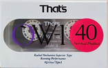 Compact Cassette: Taiyo Yuden Thats - OW-1 40