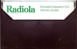 Compact Cassette: Philips Radiola - Studio Quality 120