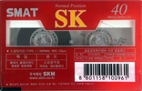 Compact Cassette Smat SK 40 Type I Normal 2001 South Korea