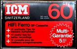 Compact Cassette:  ICM - SF 60