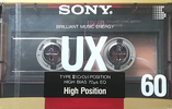 Compact Cassette: Sony  - UX 60