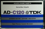 Compact Cassette: TDK  - AD 120