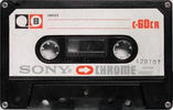 Compact Cassette: Sony  -  60