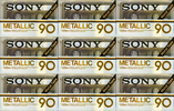 Compact Cassette: Sony  - Metallic 90