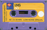 Compact Cassette: AGFA  - LNS 60