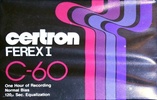 Compact Cassette: Unknown Certron - Ferex I 60