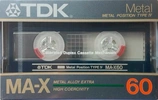 Compact Cassette: TDK  - MA-X 60