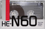 Compact Cassette: Maxell / Hitachi Hitachi - HE-N 60