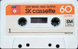 Compact Cassette BASF SK 60 Type I Normal 1973 USA