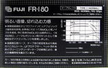 Compact Cassette: FUJI Fuji - FR-I 80