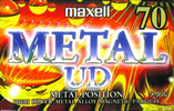 Compact Cassette: Maxell / Hitachi Maxell - Metal UD 70