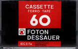 Compact Cassette: Unknown Foton -  60