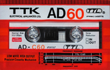 Compact Cassette:  TTK -  60