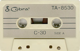 Compact Cassette: Unknown Cobra -  30