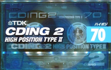 Compact Cassette: TDK  - CDing 2 70