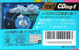 Compact Cassette: TDK  - CDing 1 150